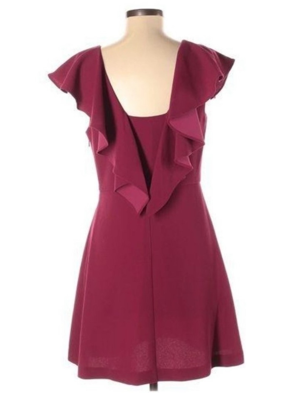BCBGeneration Flounce Sleeve Dress - Picture 10 of 10